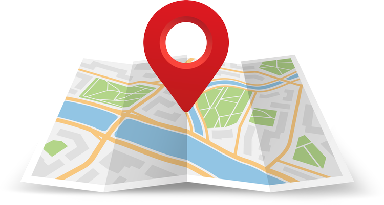 GPS tracking map showing Falcon’s real-time location monitoring solution.